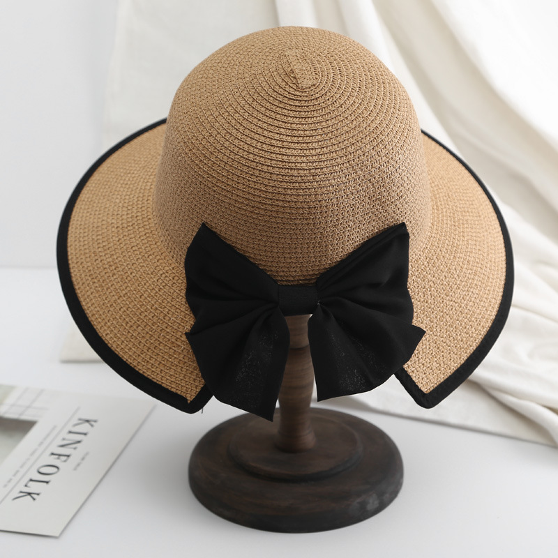 K189 Women's Hat Beach Hat Pan - Bucket Hat Straw 评论和价格