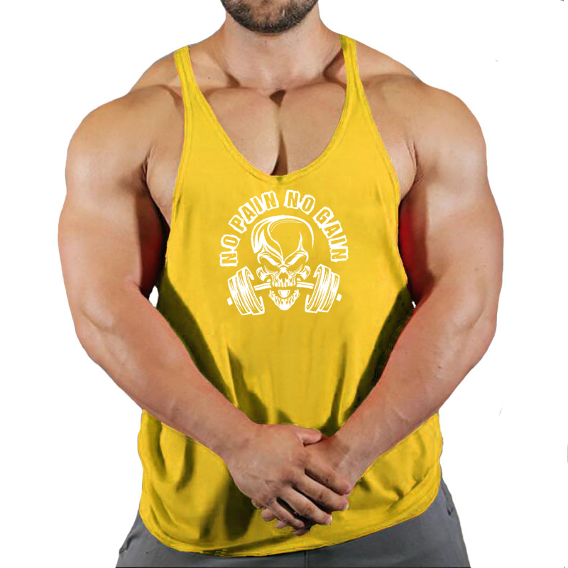 New Hot Sale Mens Printed Tank - Tank Top Muscle 评论和价格