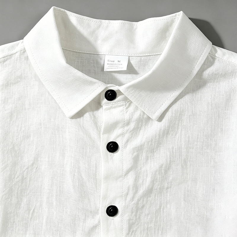 Men Linen Two Piece Outfit Sho - Linen Shirt Breathable 评论和价格