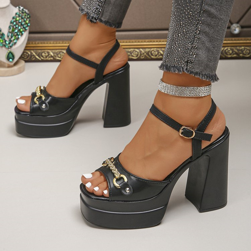 New 2026 Summer Products Squar - Casual Sandal Leather 评论和价格