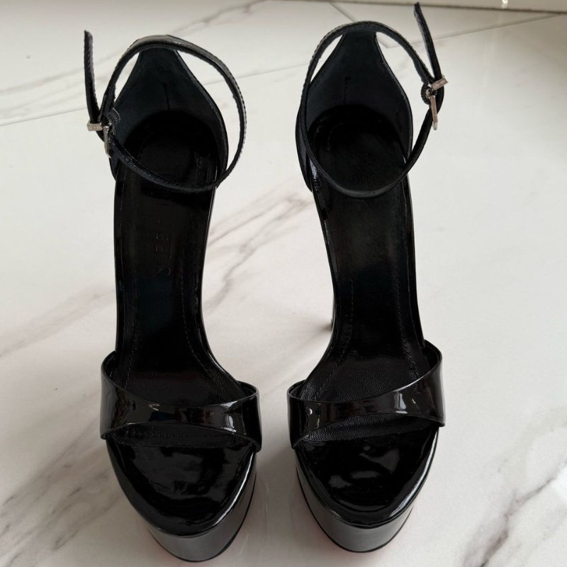 Women Summer High Heeled Sanda - Casual Sandal Leather 评论和价格