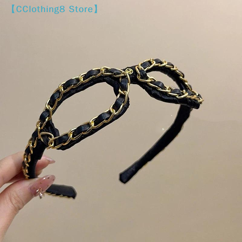 Vintage Chain Leather Headband - Sunglass Retainer Cord 评论和价格
