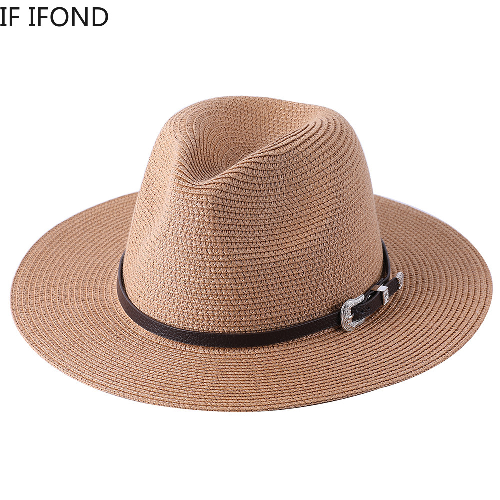 60CM Big Size Fashion Straw Pa - Bucket Hat Straw 评论和价格