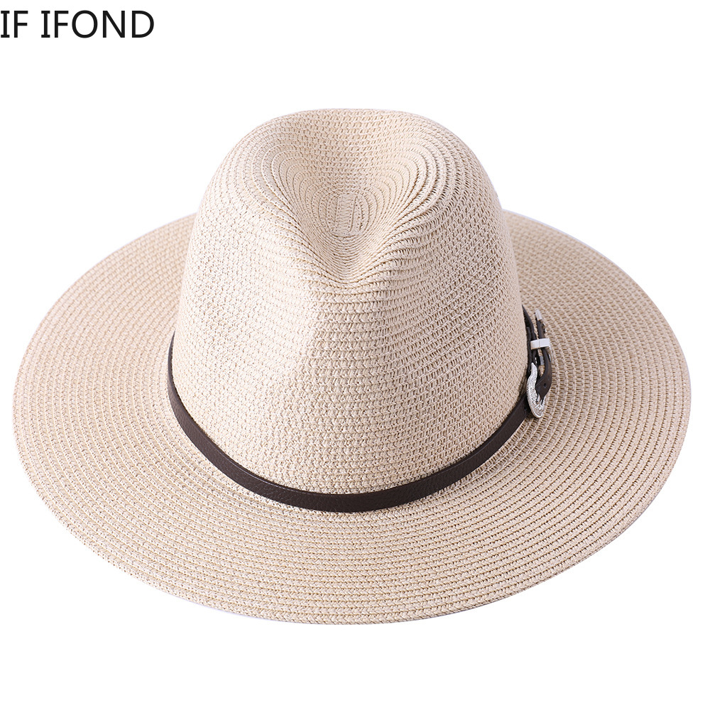 60CM Big Size Fashion Straw Pa - Bucket Hat Straw 评论和价格