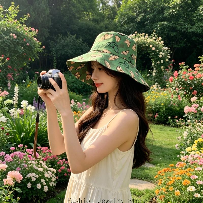 Printed Fisherman Hat With Pac - Packable Hat Nylon 评论和价格