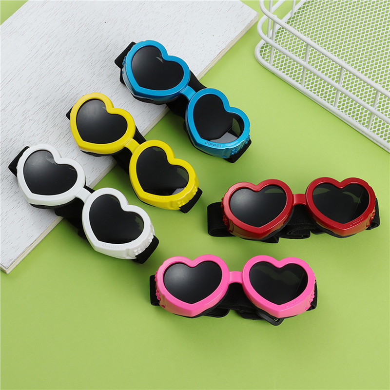 1 PC Heart-shaped Small Dog Su - Sunglass Retainer Cord 评论和价格