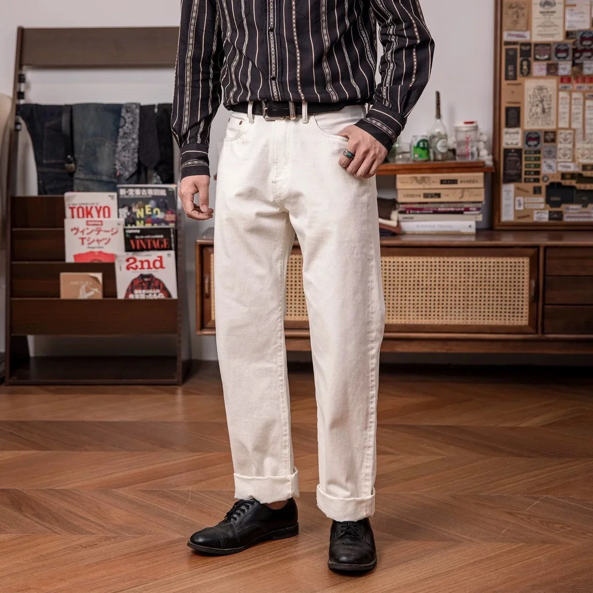 Red Tornado 55501 White Relaxe - Levis Jeans 501 评论和价格