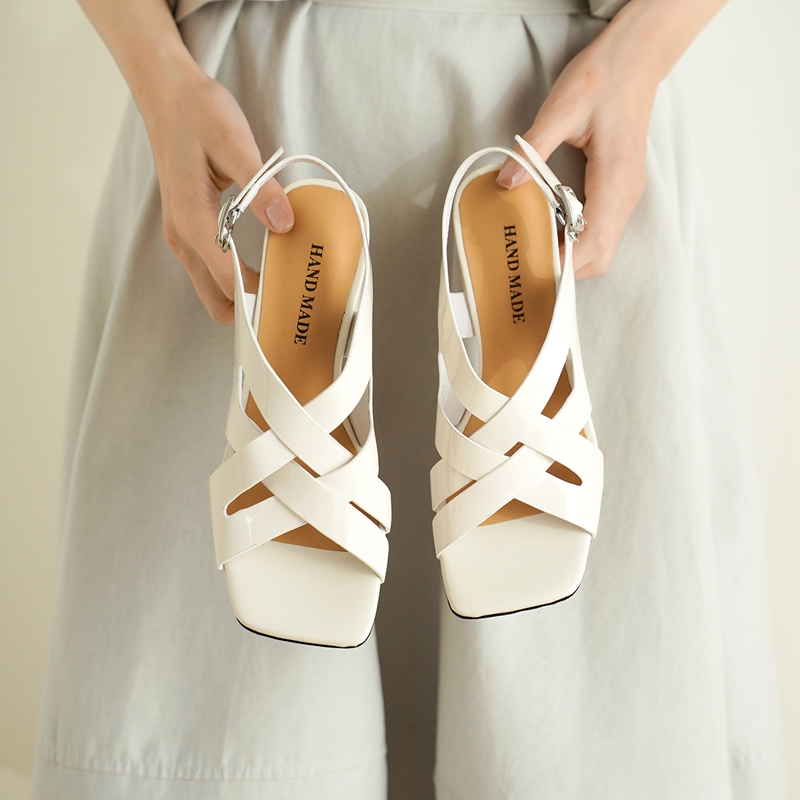 Women's new summer genuine lea - Casual Sandal Leather 评论和价格